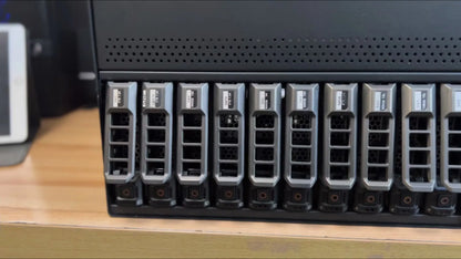 N10 NAS Case - 10+2 Bay Hot Swap, Supports MATX Board & 1U PSU, 4 PCI-E Slots, Aluminum Chassis for Storage