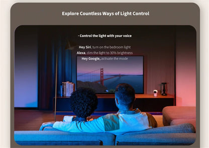 Aqara Smart LED Bulb T1 Tunable White Zigbee 3.0 E27 6500K 220-240V Bluetooth Smart home Light For Homekit Alice Google alexa