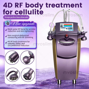 4D Cavitation Beauty Machine for Body Sculpting, Wrinkle Reduction, Contour Refining, Stretch Mark Fading and Cellulite Removal