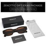 Zenottic Narrow Cat-Eye Sunglasses — view 7