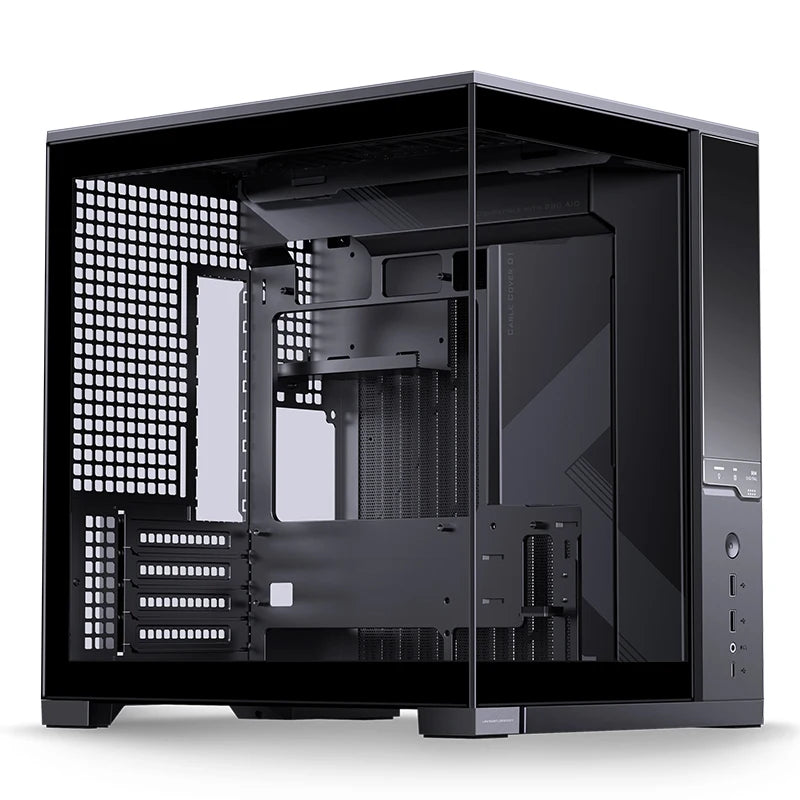 Jonsbo D34 MATX SeaviewRoom Chassis Support 280 Cold Row ATX Power Supply Type-C Digital Monitoring Screen Mini-ITX Desktop Case