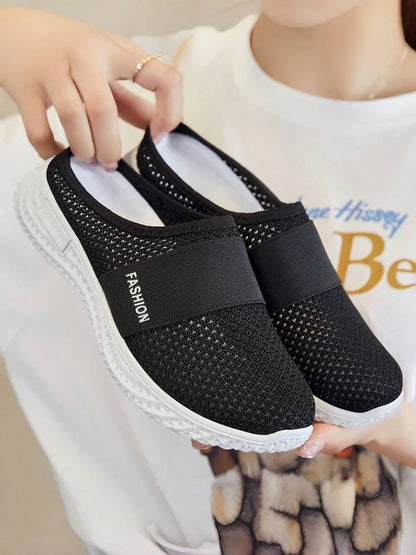 women's shoes Solid Color Mules, women's summer shoes free shippiing shoes Slippers for women Comfortable and breathable