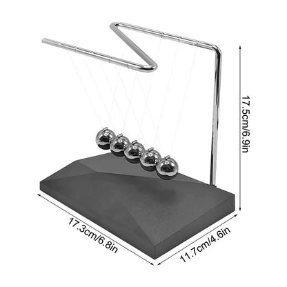 Motion Balance Machine Newtons Cradle Steel Balance Steel Balls Desktop Ornament Physics Science Pendulum Home Decoration