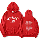 Bruno Mars Romantic Tour Graphic Hoodie