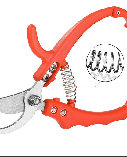 Gardening Branch Scissors Fruit Tree Shears Grafting Pruning for Bonsai Household Garden Non-slip Handle Tools Shears
