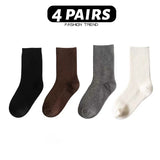 Kids' Ribbed Crew Socks Set — view 7