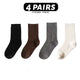 Kids' Ribbed Crew Socks Set — view 7