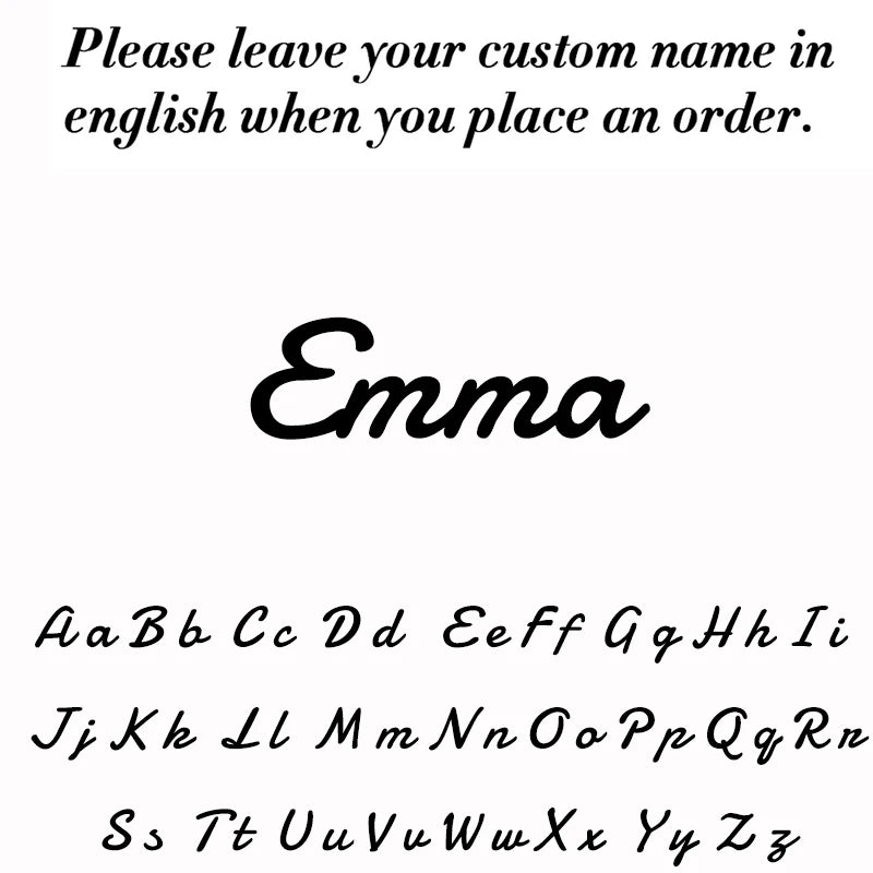 Custom Simple Design Name Necklace for Men Women Personalized Stainless Steel 18K Gold Plated Letters Pendant Necklace Choker