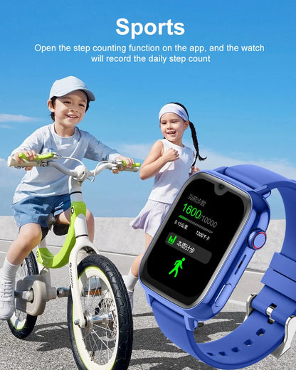 Wonlex KT34 Children's Smart Watch 4G WiFi Video Call Kids Watch GPS Tracker Google Store APP Download Kids SmartWatch WhatsApp