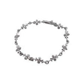 Cross-Flower Link Bracelet — view 4