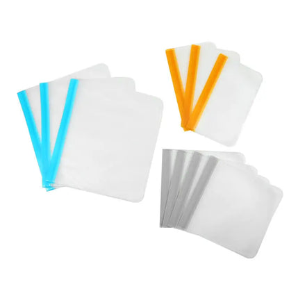 Thickened PEVA Food Bag Reusable Freezer Bag Food Storage Bags Ziplock Leakproof Fresh Snack Bag Food Grade Lunch Bag for Fridge