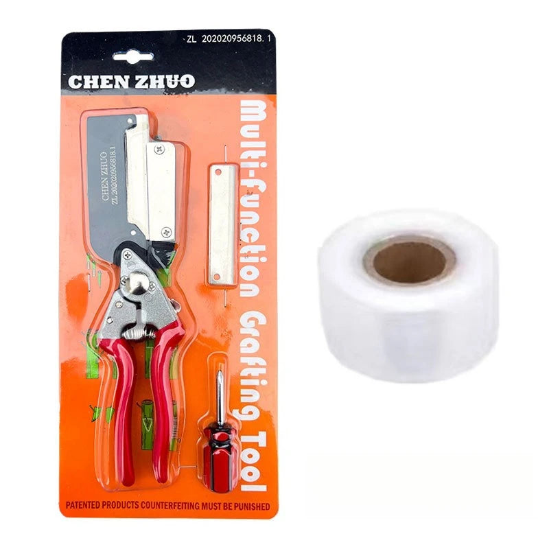 Multifunctional Thick Branch Grafting Machine Aluminum Alloy Fruit Tree Seedling Grafting Shear Knife Bud Splicing Grafter Tool