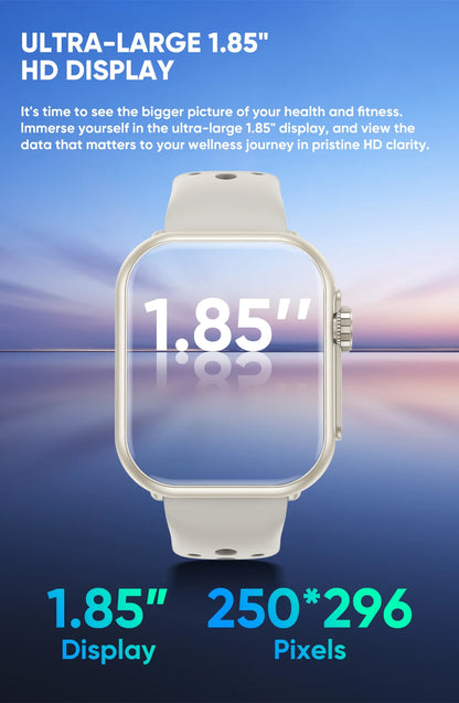 2026 Fashion Women Watch Ultra2 SE Smart Watches 1000mAh 1.85"AMOLED Full Touch Screen BT Call Smartwatch For Android IOS Ladies
