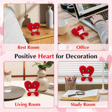 Crochet Heart Desk Ornament — view 5