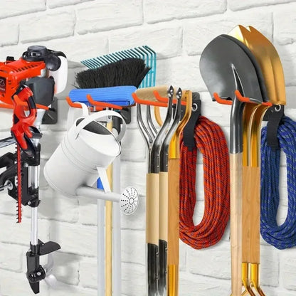 1 Garage Storage Hook for Gardening Tools, Wall Hook, Garage Organization and Storage, Shovel and Rake Hook Organizer, Yard Tool Rack, Garage Supplies