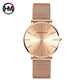 Hannah Martin Rose-Gold-Tone Quartz Watch