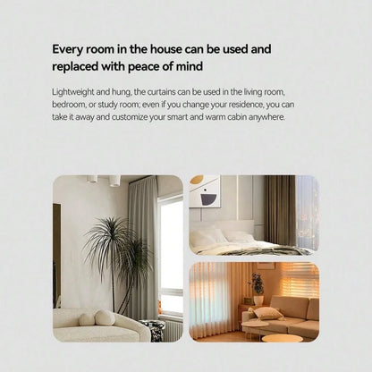 Tuya Smart Zigbee Curtain Motor with Hooks for Rome Track Smart Curtain Pusher Robot Support Siri Google Home AlexaVoice Control