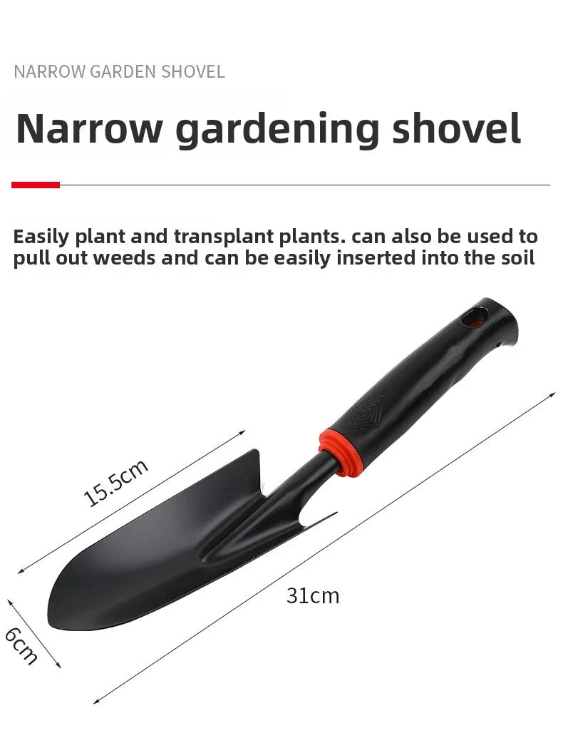5 Pack 5-in-1 Gardening Hand Tool Set, Mini Hoe & Small Shovel for Outdoor Digging, Garden Loosening & Beach Clamming Tools