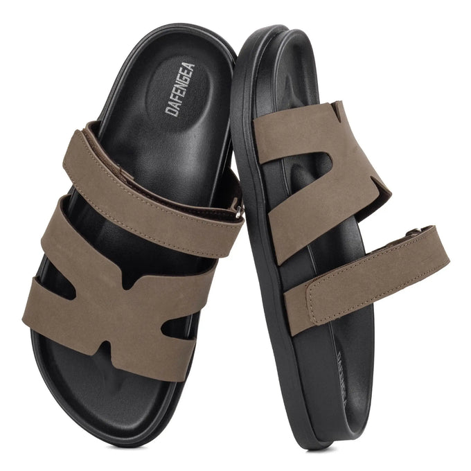 Platform Double-Strap Slide Sandals — product image