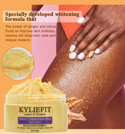 AILKE Organic Turmeric Skin Care Set, Brighten, Cleaning Skin, Remove Acne,Pimples, Whitening, Even Skin Tone, Improve Dry Skin