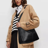 Soft Faux-Leather Hobo Bag — view 2