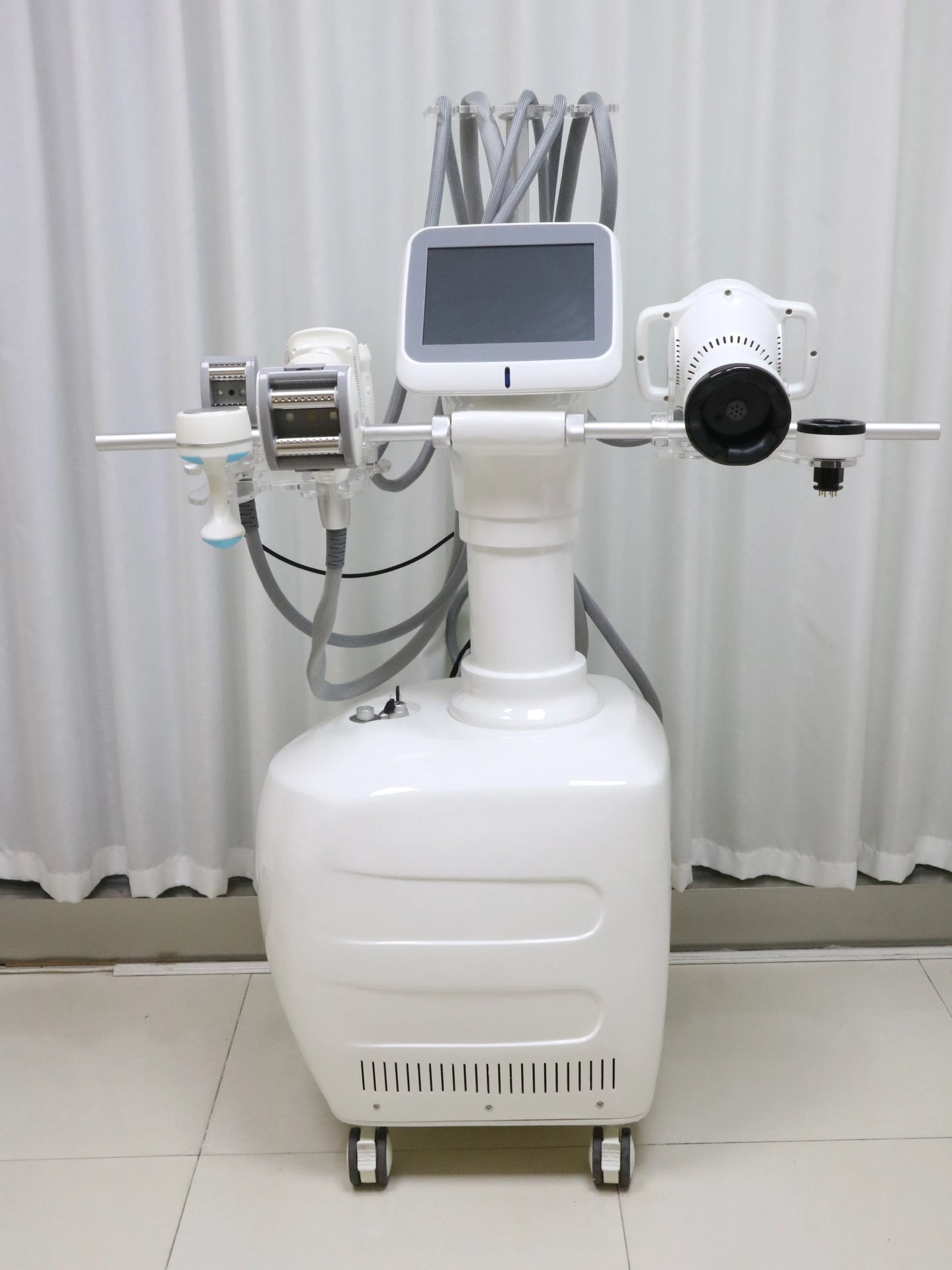 V10 Velashape Six-Handle Body Shaping Machine 40K Radio Frequency Fat Reduction, Body Sculpting and Skin Tightening Device