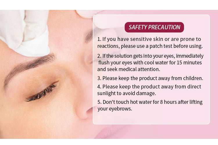 New Brow Lift Eyebrow Perm Kit With Perm Nutrition Lotion Scissor Razor Brushes Semi-permanent Salon Makeup Can DIY