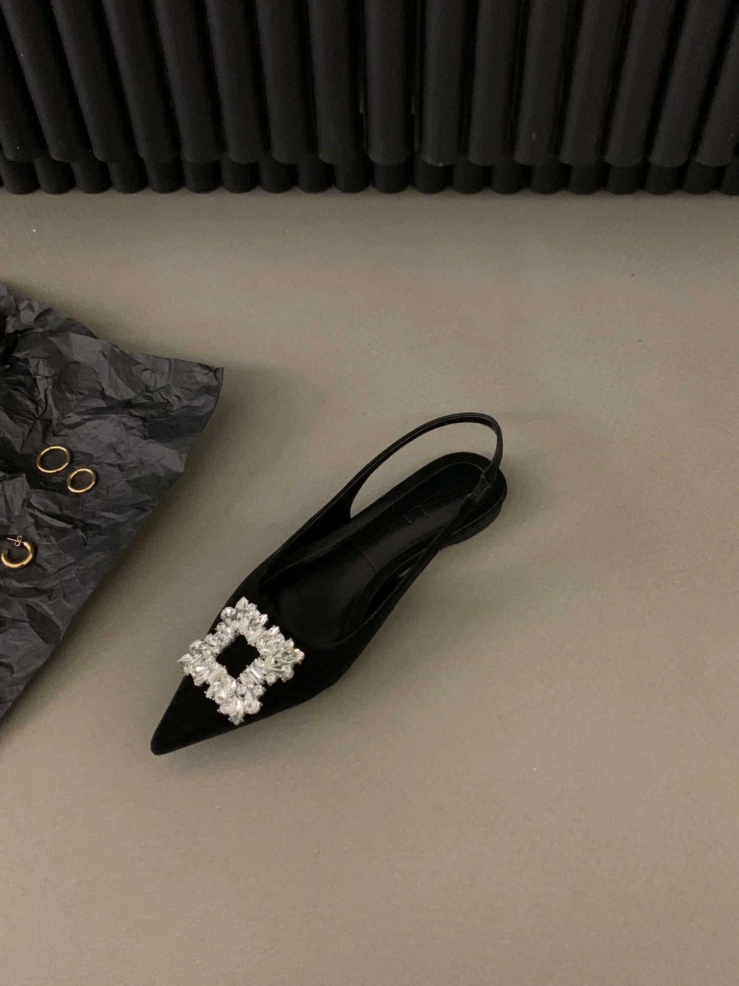 Fashion Pointed Sandals for Women Summer Versatile Dress Flat Bottomed Footwear Korean Style Lightweight Mary Jane Single Shoes