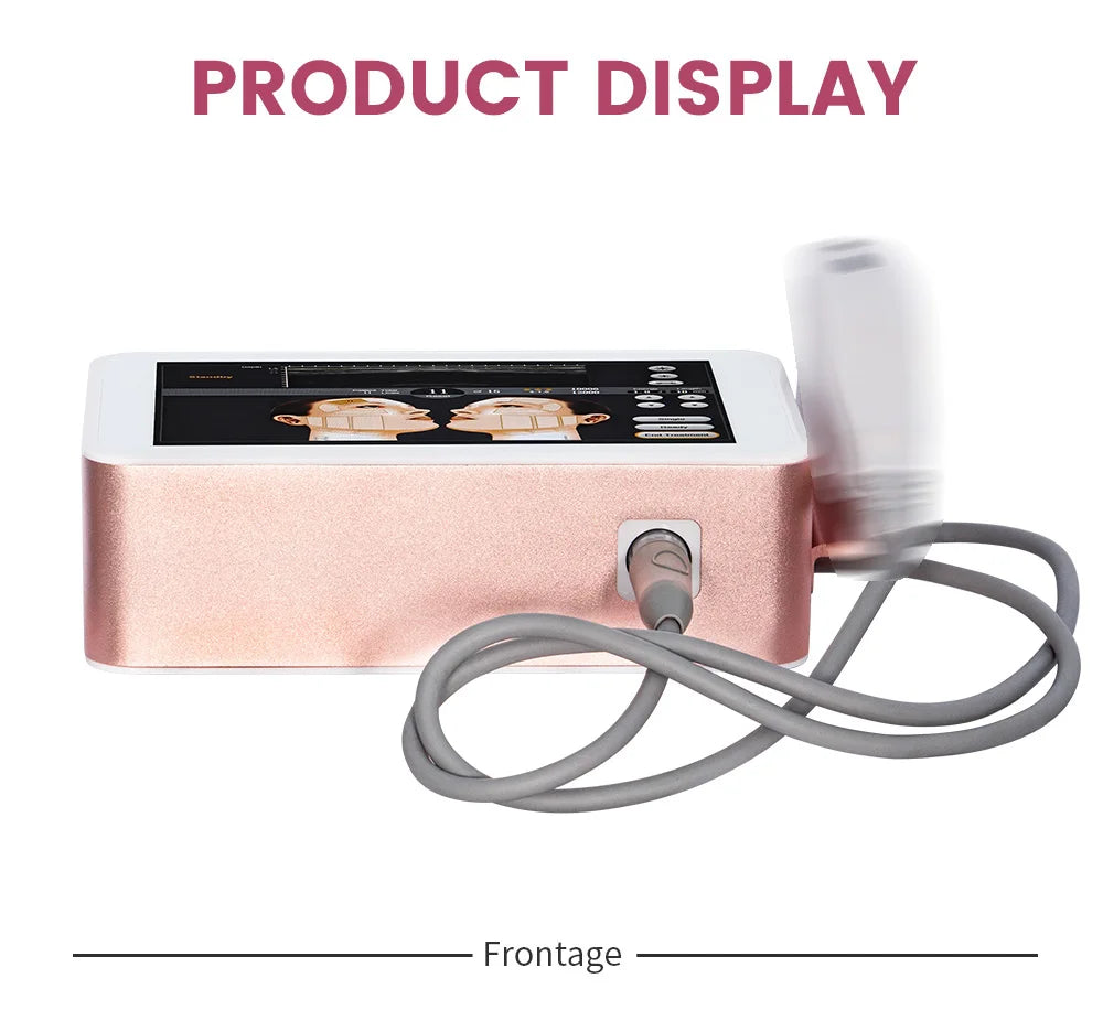 Portable 7D lifting and firming professional beauty instrument with ultrasonic focusing technology for efficient maintenance
