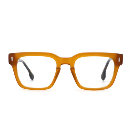 ZENOTTIC Men Square Handmade Acetate Optical Frames Stylish High Quality Daily Eyewear