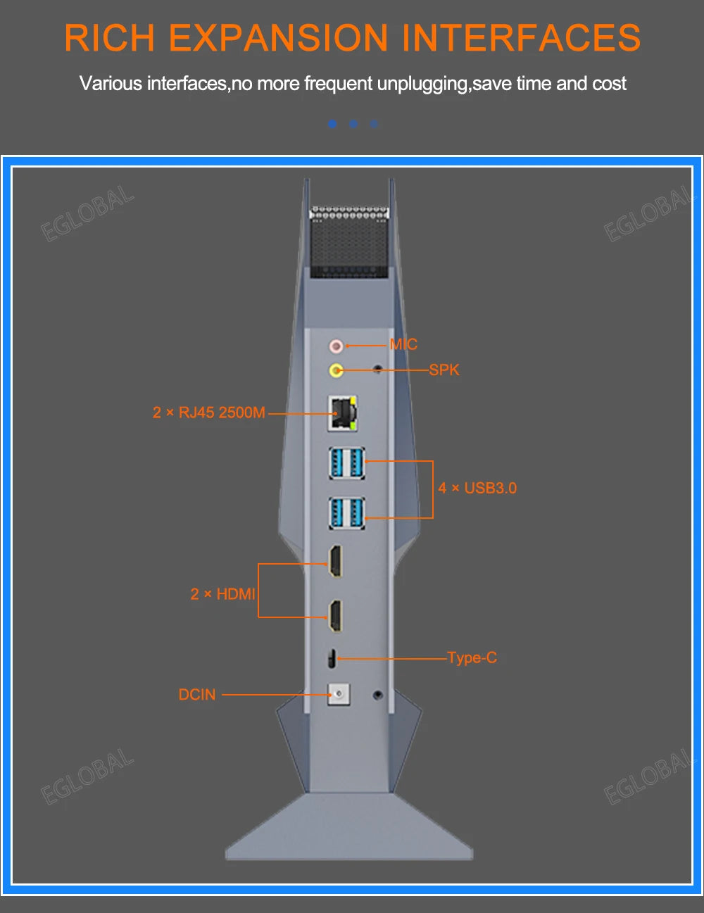 Eglobal Mini pc game Intel i9 13900H i7 13700H Nvidia RTX 4060 8G Desktop Gaming Computer DDR5 NVME PCIE Wifi 6 Windows 11 Pro