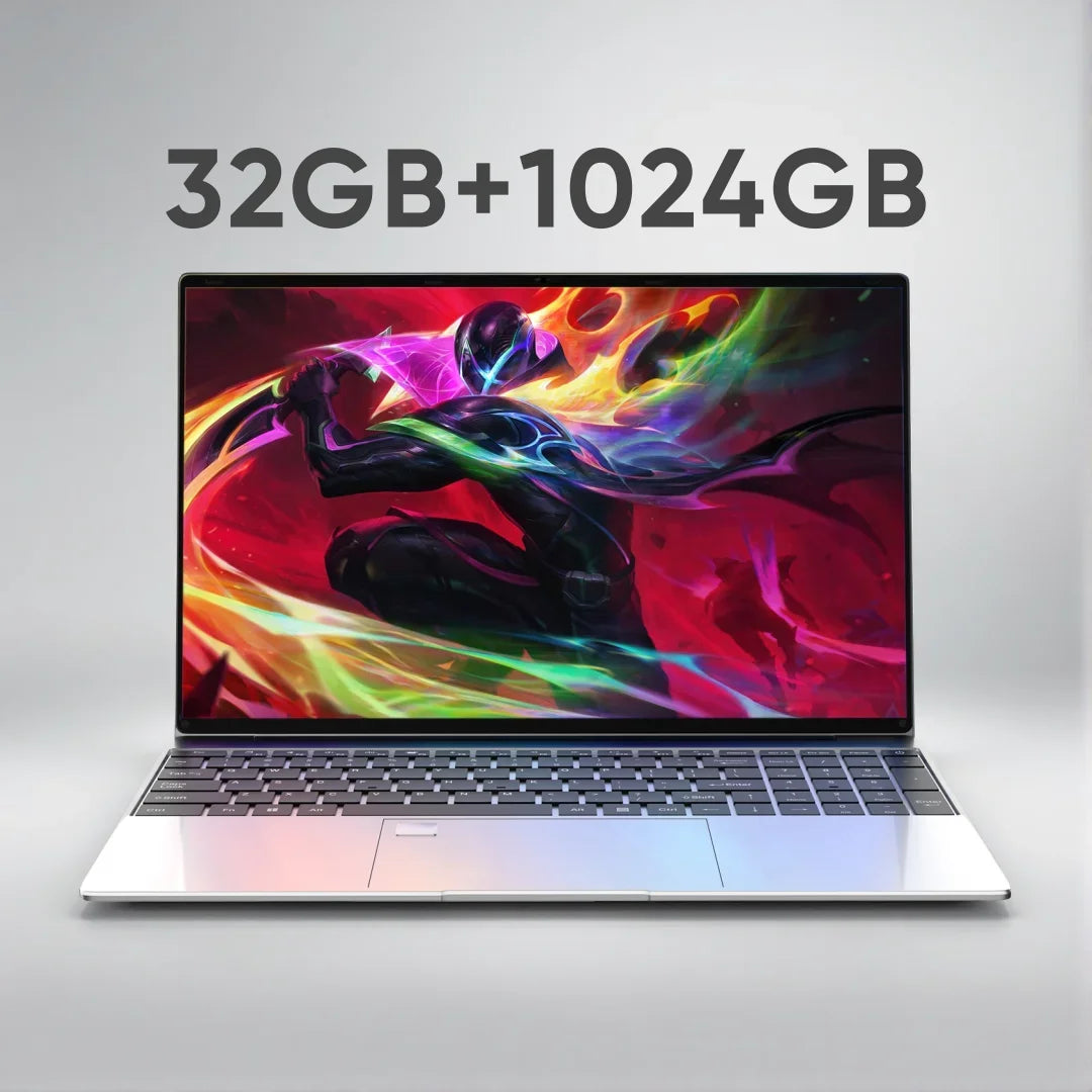 LENOU Ultra Slim 15.6" Gaming Laptop Intel Core i9-10980H 32GB RAM 2TB SSD 1920x1080 Windows 11 Office Study Home Use New Model