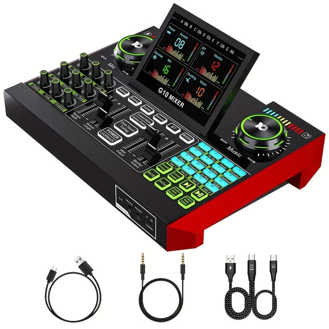 Tenlamp G10 Audio Mixer & Sound Card — product image