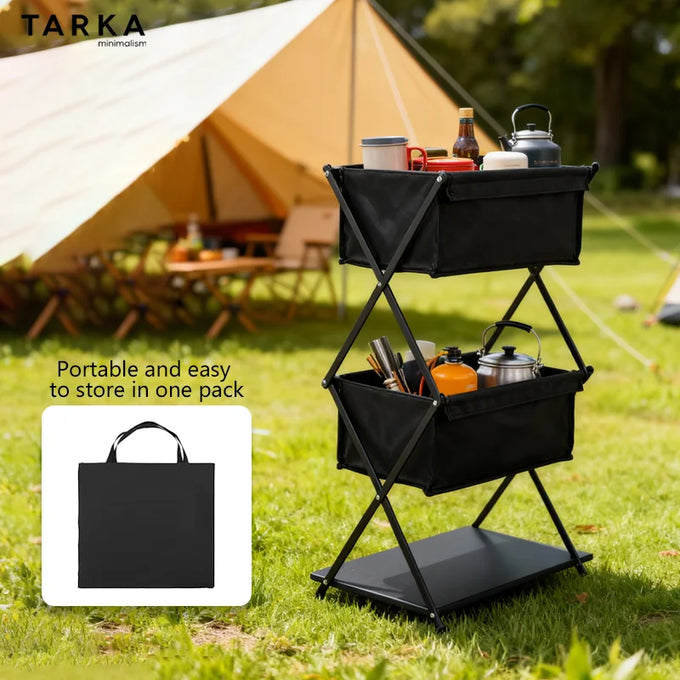 Folding Camping Storage Rack — product image