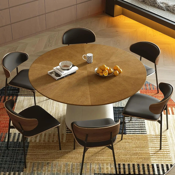 Round Pedestal Dining Table — product image