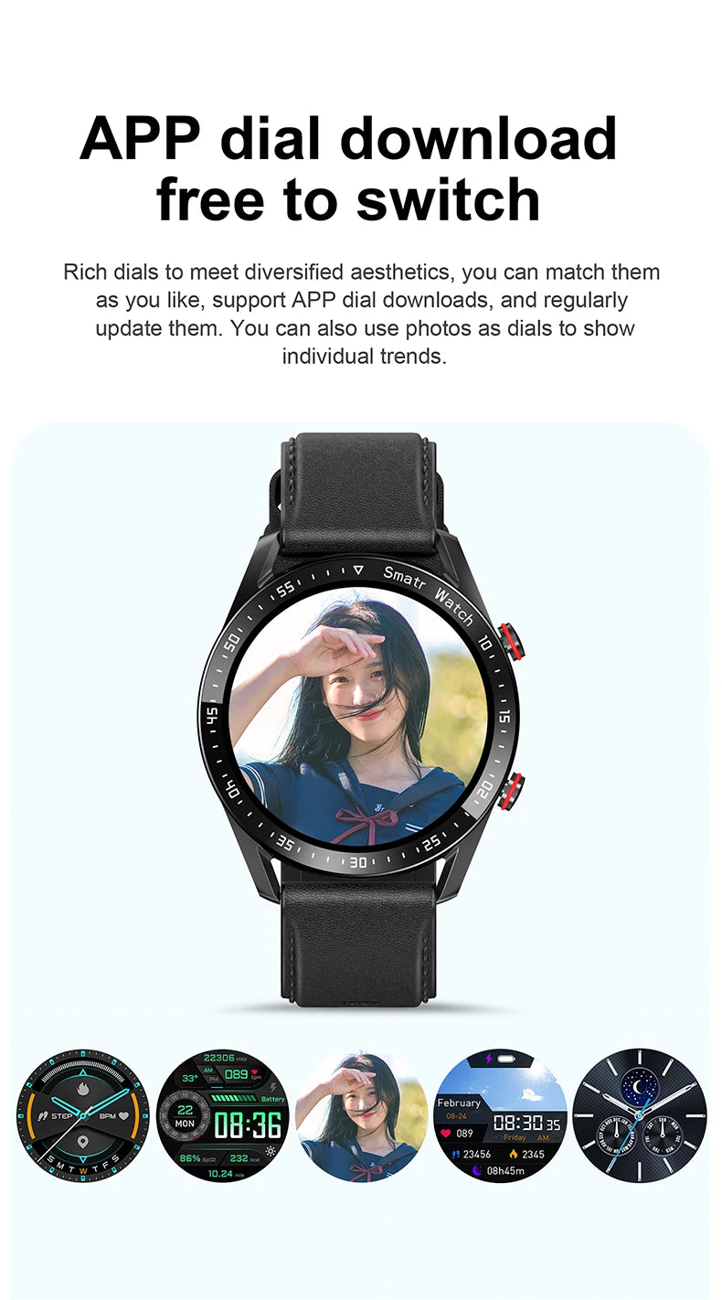 New Luxury HW20 Men Smart Watches Fitness Clock Waterproof Sports Watch AI BT Call Smartwatches for Women IOS Android Phone 2026