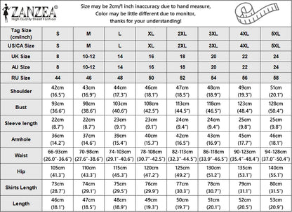 ZANZEA Womens Casual 2 Piece Sets Lace Trim Short Sleeve Crop Tops A-line Midi Skirts 2PCS Outfits Elegant Commute Skirt Sets