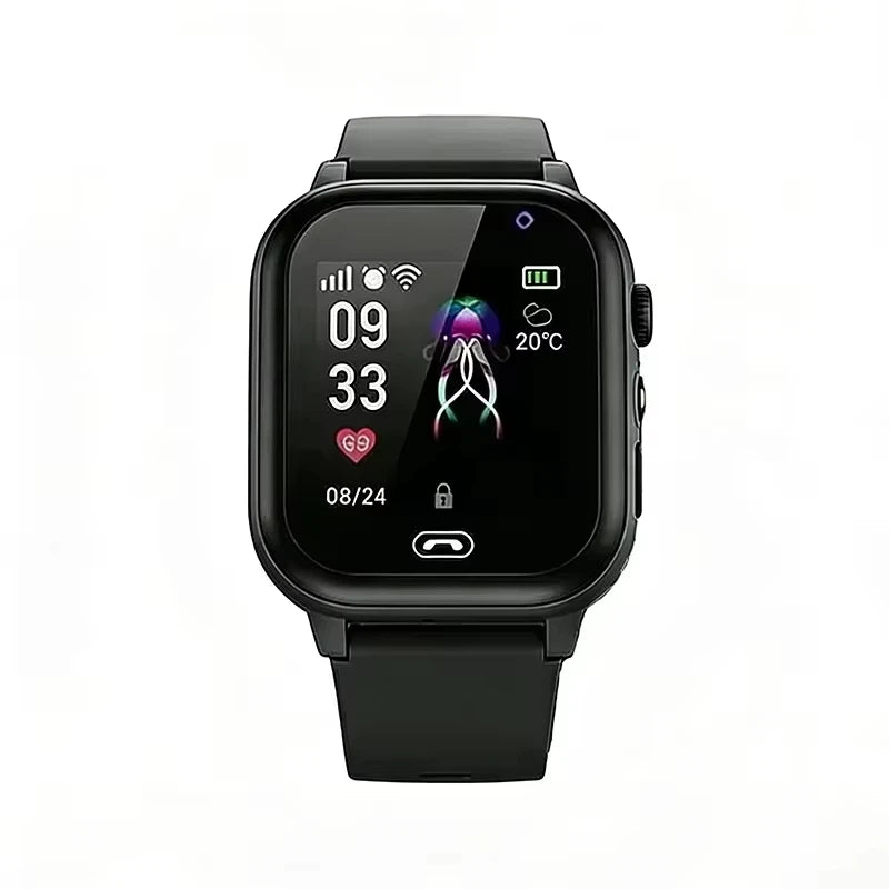 Lenovo 5G Kids Smart Watch 8K Camera SOS GPS Location Sim Card Call Waterproof Android Ios Child SmartWatch For Boys Girl