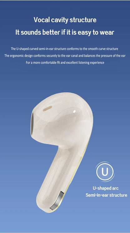 For xiaomi Lenovo Bluetooth Headphone Wireless Headset Quality HiFi Stereo Earphone ENC-calling Noise Reduction Earbuds