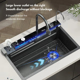 Waterfall Kitchen Sink & Faucet Set — view 2