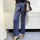 High-Waisted Pleated Wide-Leg Pants