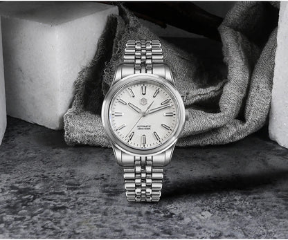 San Martin 36mm 39mm Gada Classic Simple Enamel Dial Miyota 90S5 Original Design Dress Men Automatic Mechanical Watch SN0144