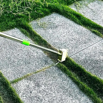 Stainless Steel Detachable Weeding  Brush for Weeding Stone Board Gap Cleaning Garden Tools for Deck Patio Walkwa
