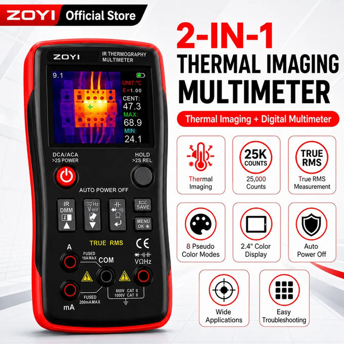 ZOYI ZT-R01 Thermal Multimeter — product image