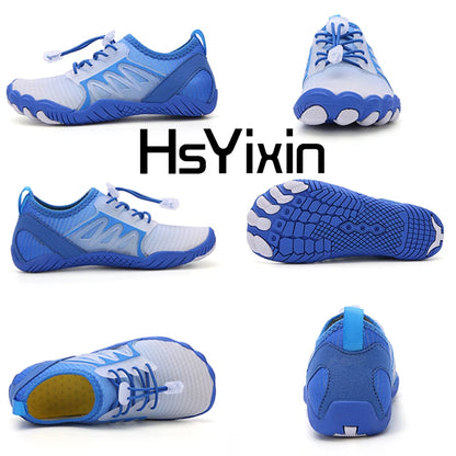Outdoor Barefoot Sneakers Aqua shoes Men's and Women's Children's Quick-drying Swimming Beach Shoes Water Shoes Suitable Water S