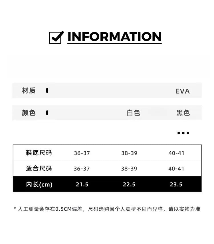Chunky Platform Clogs Sandals for Women 2024 Summer Non-Slip Beach Slippers Woman Thick Bottom Eva Wedges Sandles Garden Shoes