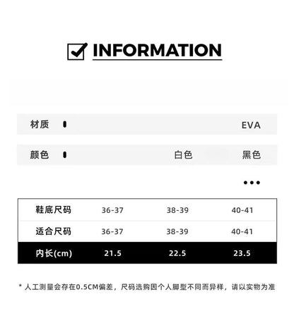 Chunky Platform Clogs Sandals for Women 2024 Summer Non-Slip Beach Slippers Woman Thick Bottom Eva Wedges Sandles Garden Shoes