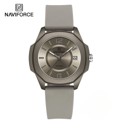 NAVIFORCE NF7107 Quartz Calendar Waterproof and Shockproof Watches for Women Clocks