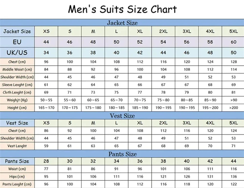Elegant Brown Men's Suit Jacket Pants Three-Piece Set Classic Business Men Striped Suit Groom Wedding Buckle suit