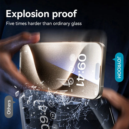 Joyroom 1/2pcs Anti-spy Tempered Glass Private Screen Protector For iPhone 15 14 13 12 11 Pro Max  Private Glass